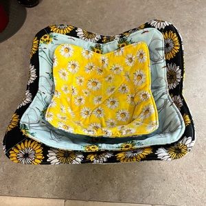 NWT Handmade Koozies 3 piece set Microwaveable